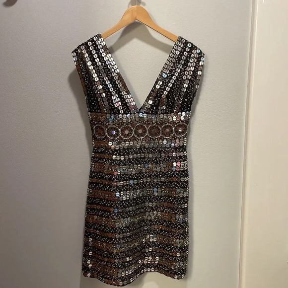 Scala woman’s beaded silk dress - Picture 2 of 13